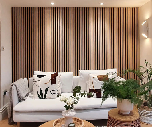 Parede Ripada Sala: Um Toque Sofisticado e Moderno - DUMICOR 