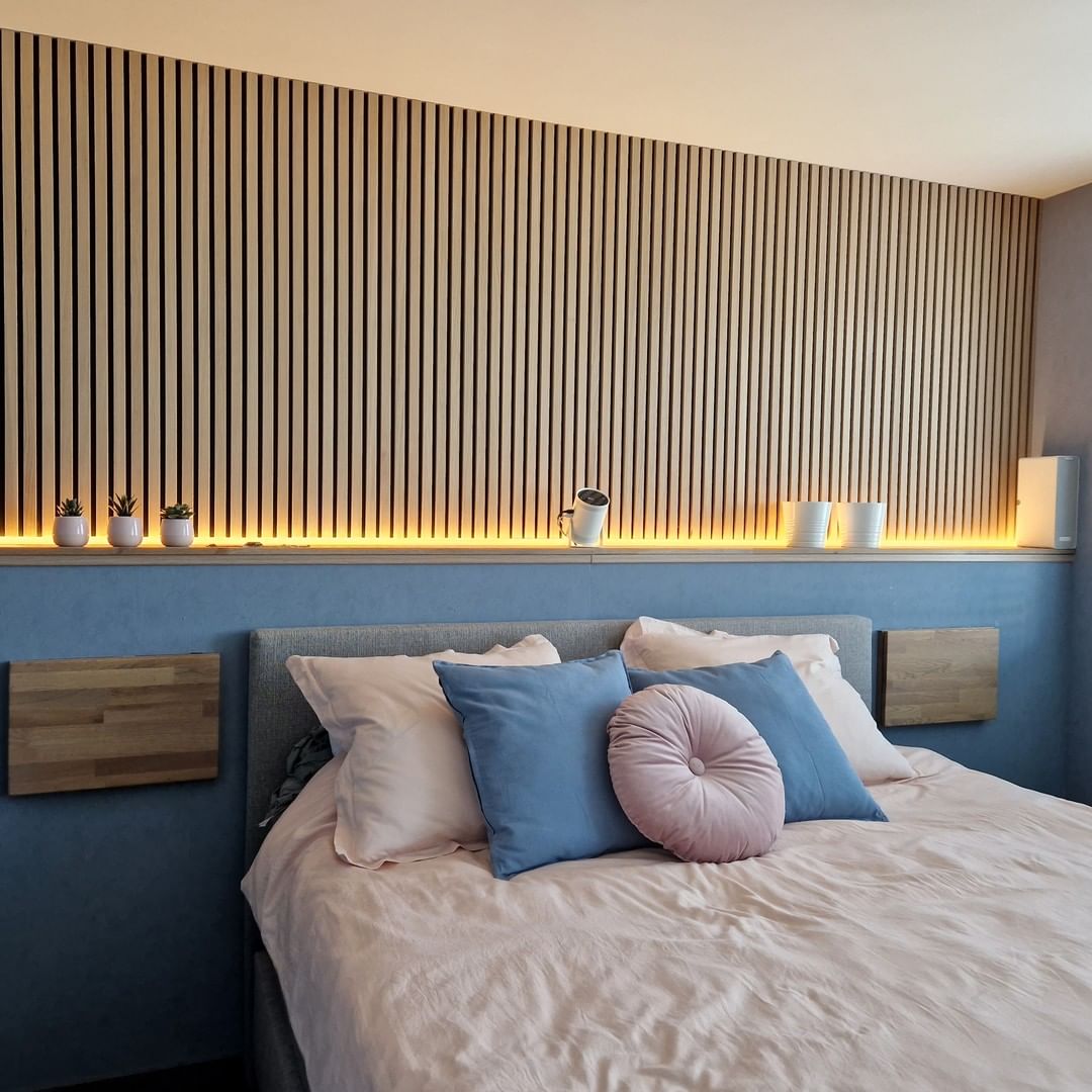 Painel Ripado Cabeceira Cama: Como Fazer? - DUMICOR 