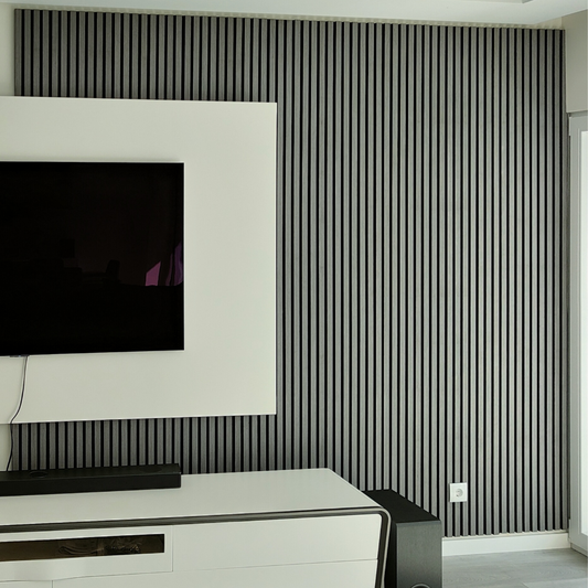 Painel Ripado Cinza - DUMICOR 