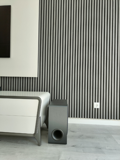 Painel Ripado Cinza - DUMICOR 