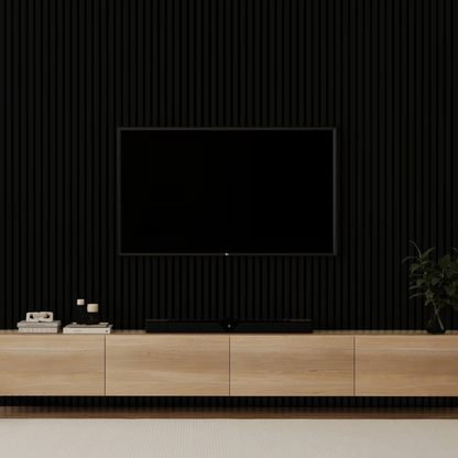 Painel Ripado Preto - DUMICOR 