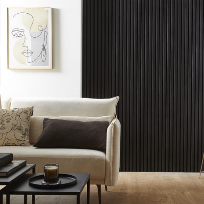 Painel Ripado Preto - DUMICOR 