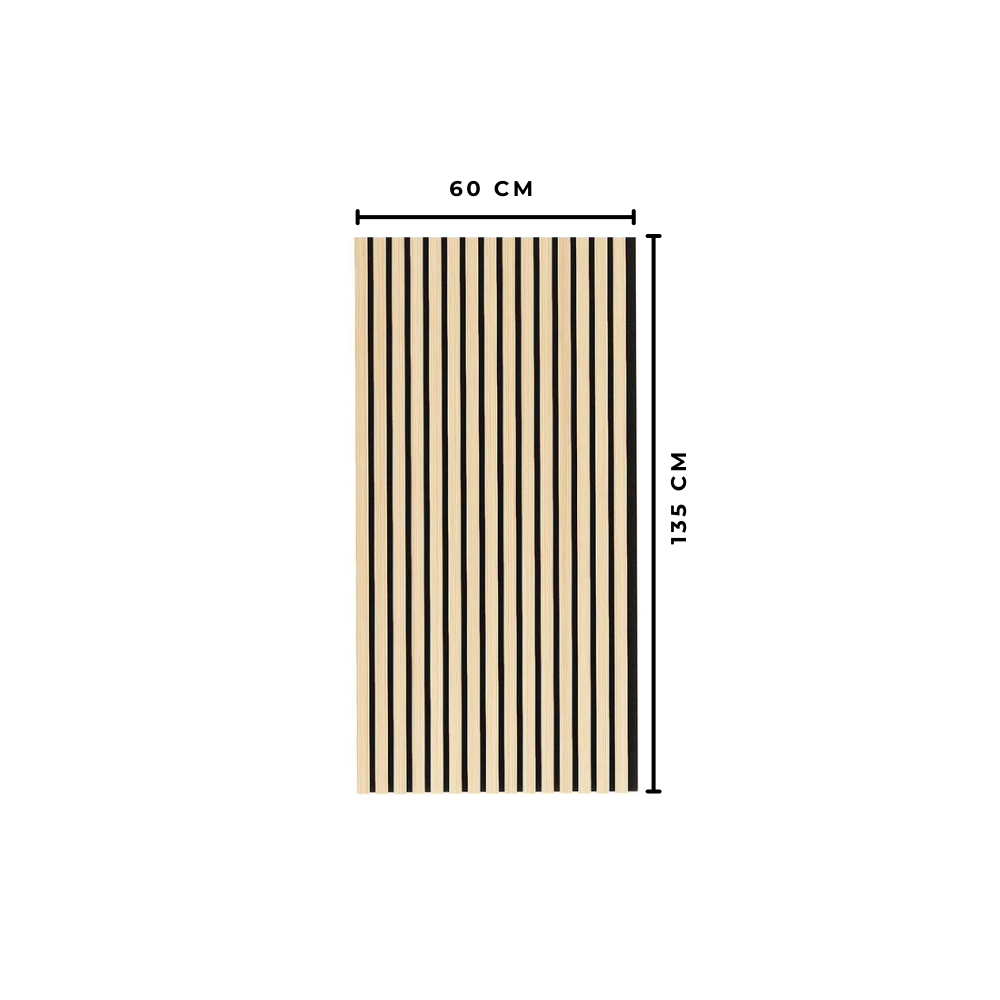 Painel Ripado Carvalho Claro - DUMICOR 