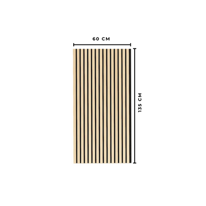 Painel Ripado Carvalho Claro - DUMICOR 