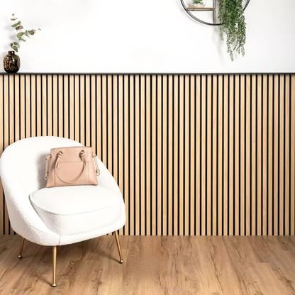 Painel Ripado Carvalho Claro - DUMICOR 